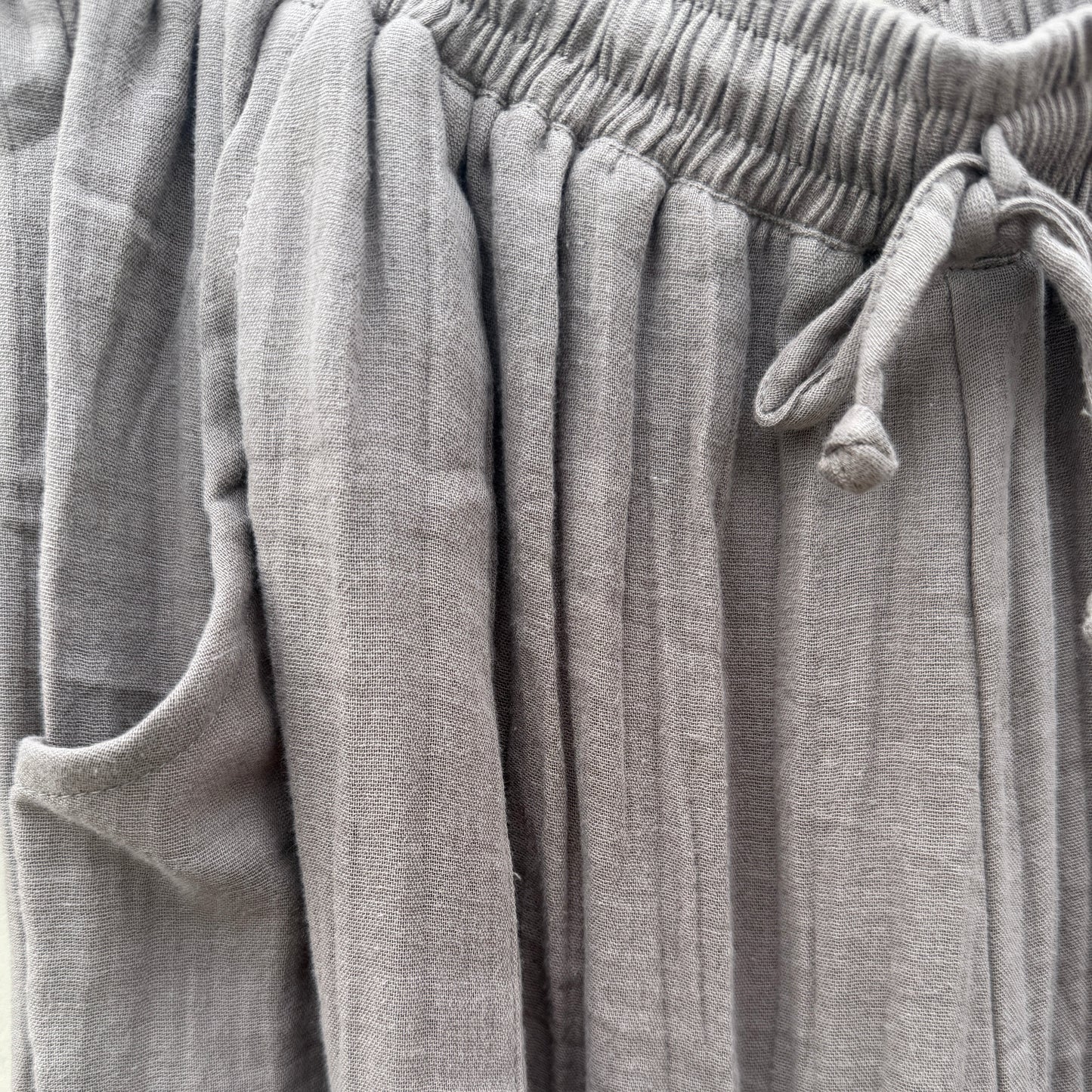 Gray fabric
