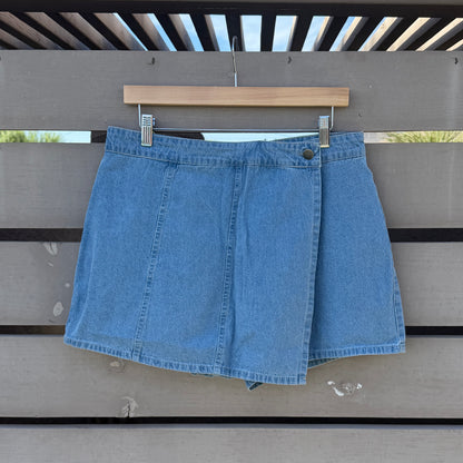 Sunday Stroll Denim Skort