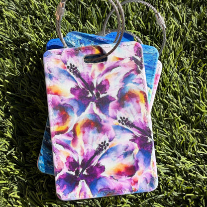 Beach-Inspired Luggage Tag