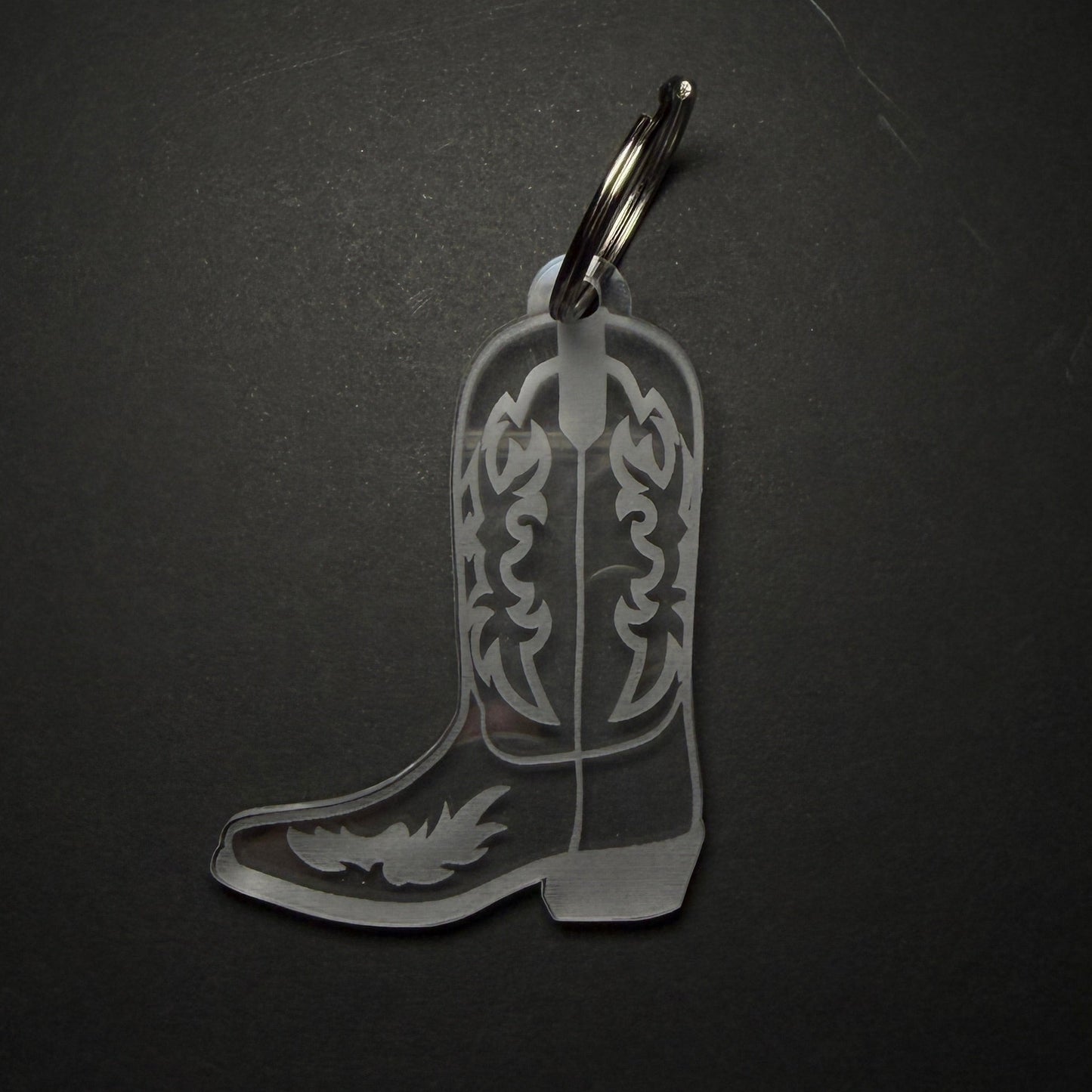 Western-Inspired Acrylic Keychains